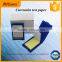 Curcumin test paper / strips for chemical laboratory and school