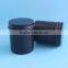 High quality new arrival 80g black round metal tin manufacturer in China