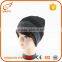Wholesale Fashion Gray-black Crochet Pattern Knight Helmet Hat Quality Choice