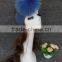 New style girls hair accessories raccoon fur pompom headband hair bands