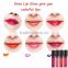 Private label 25 shades waterproof Lip gloss tattoo with factory price