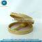 JND excellent coffee brown plastic milk powder cover with FSSC 22000 certified by GMP standard plant-labeling available