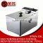Shentop EGO Temperature Control used Electric Commercial Deep Fryer(Mechanical Type) STWA-Z8L electric industrial fryer