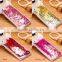 Fashion Transparent phone cases Fun Glitter Star Liquid Phone Back Case cover For Iphone 5/6s/6s plus