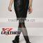 Cheap Women's Fashion Punk High Waist Rivet Synthetic Leather Skirt