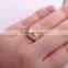 >>>Yiwu Hot selling fashion jewelry custom gold color eye shaped diamond crystal women ring with zinc stone