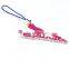 fashion silicone keychain for dubai