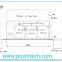 China Puxin Low Cost Hydraulic Pressure Family Size Biogas Plant for Family