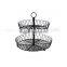 Black Wire 2 Tiered Fruit Basket