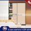 Customized bedroom wardrobe sliding door laminate designs prices