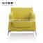 New design yellow wool fabric sofa comfortable cushion cover