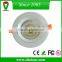 adjustable 4 inches 7w 10w cob led downlight