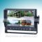 7 Inch Digital Color LCD car quad monitor with multiple display