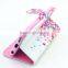 Colourful painted wallet flip cover with card slot for iphone 5