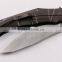 OEM 9CR18MOV stainless steel folding camping knife with G10 handle