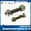 fastenal stud bolt b7 nut 2h zinc plated stud bolts