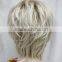 Natural Style Blonde Mixed Short Women ladies Daily Wig N515