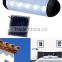 5-LED Indoor Solar Power Ultra Bright Light Rechargeable Battery for decorative Wall Shed home Lamp