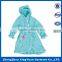 Eco-friendly cotton warmful character hooded baby night robes