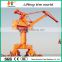 High Efficiency Low Cost Single Luffing Jib Jetty Portal Crane 16Ton