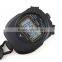 Black Waterproof Shock Resist 2 split recallable Memory Sports Stopwatch Timer PC894