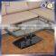 MORDEN SIMPLE GLASS TEA TABLE SQUARE FUNKY BEAUTY WHOLESALE STAND