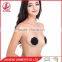 Hot sexy ladies underwear silicone invisible bra with nipple cover