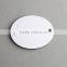 Oval sublimation MDF HB board blank for key ring