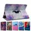3D print cartoon cute fancy PU leather case for ipad pro mini air 2 3 4 5 for samsung galaxy tab 3 for lg