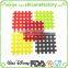 Non-Slip Durable Heat Resistant Hallow square shaped SiliconeTable Pads Pot Holder/Trivet Mat