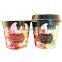 8oz renovative fancy paper and plastic ice cream cup factory OEM
