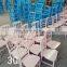 Light Pink Wooden Children Chivary Chair