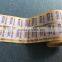 Customized gold hot stamping label in rolls