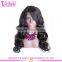 High quality loose wave virgin hair ponytail lace front wig wholesale virgin brazilian front lace wig