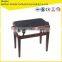 2015 the most classic and newest style piano bench with buttons on the surface