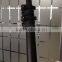 Carbon fiber water fed pole with clamp for window cleaning