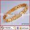 New Gold Plating Tungsten Steel Germanium Men Bracelet