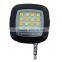 Factory Directly Wholesale Rechargeable Led Flash Light,Mobile Phone Micro-Usb Led Flash Light