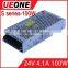 high efficiency ac dc 100w 24V 4.2A switching power supply of S-100-24
