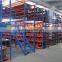 Warehouse mezzanine flooring storage systems