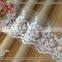the high quality embroidered mesh guipure lace trim