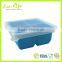Baby Food Storage Freezer Tray Container With Silicone Clip On Lid BPA Free