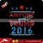 2016 Wholesale Trump Rhinestone Transfer for Custom Tshirt Iron on Heat Transfer Vinyls