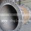 Hard carbide anti abrasion conveying wear pipe