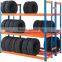 New warehouse steel tire rack tires shelving exporter
