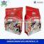 flat bottom packaging pouch for nuts/ square bottom resealable bag