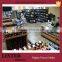 NEW Design 6 Tiers Chrome Metal Wine Shelf Wine Display Rack