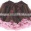 New Style Custom Fluffy Tutu Pettiskirts baby girls mini skirt professional ballet tutu