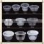 280ml 300ml 450ml 500ml 625ml 750ml 800ml 1000ml Clear innovative microwavable disposable pp food container meal prep containers