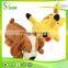 Soft plush toys animal duck pencil holder bag for kids